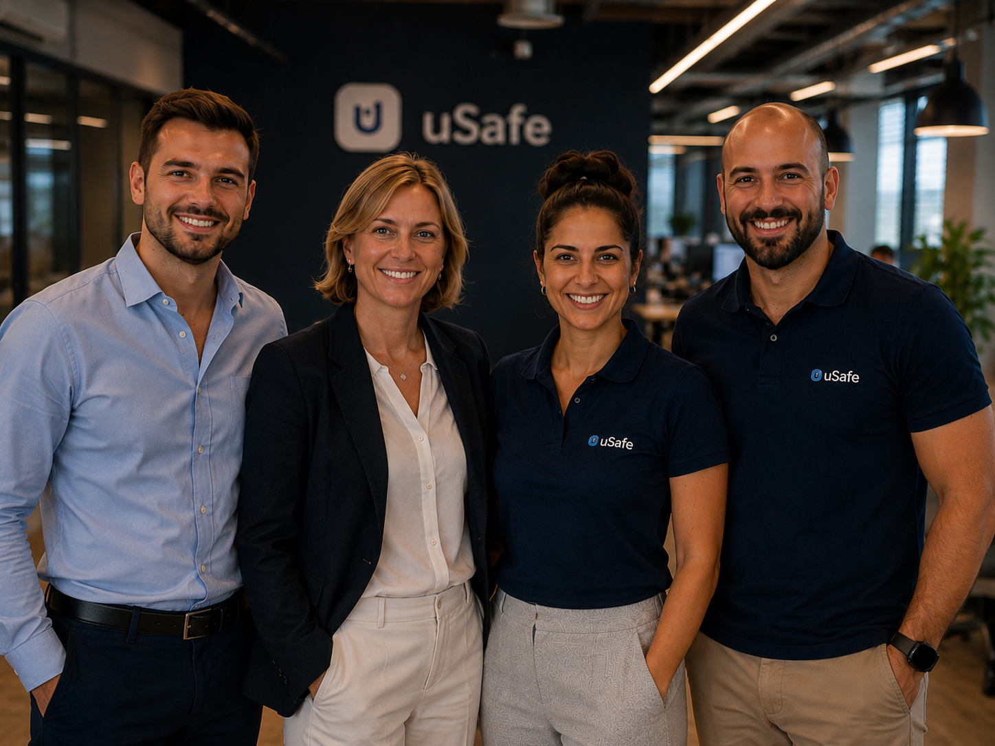 Il team uSafe che gestisce la sicurezza della tua azienda